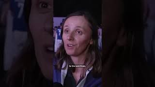 Fans celebrate France beating Morocco in the World Cup