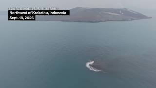 Eruption of Indonesia's Krakatau Volcano Creates Islands