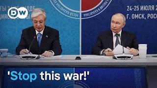 Putin ally calls for Ukraine war halt in rare public appeal | DW News