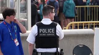 Long lines form as security tightens for World Cup final in New Jersey