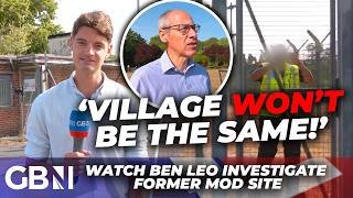 WATCH: 'We're WORRIED!' Residents react to plans for 1,200 asylum seekers near tiny UK village