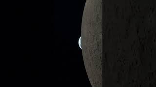 Artemis II Watches Earth Set Behind the Moon