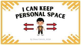 Personal Space Social Story for Kids (Autism, ADHD)