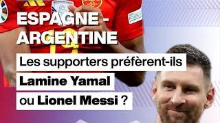 Mondial 2026 : les supporters préfèrent-ils Lamine Yamal ou Lionel Messi ? • FRANCE 24