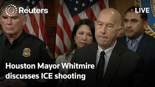 LIVE: Houston Mayor John Whitmire discusses ICE shooting