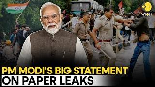 PM Modi's First Message On Paper Leaks Sparks Political War; CJP Demands Resignation |WION Originals
