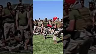 Male marine vs female marine  Toughhh #notmyvideo #subscribe #marines #military