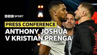 🔴 Anthony Joshua v Kristian Prenga | Press Conference | BBC Sport