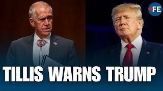 Thom Tillis Issues Chilling Warning To Trump In Surprise Senate Speech | WORLD NEWS | US NEWS