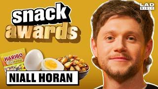 Niall Horan Tries His FAVOURITE Snacks of All Time 🥚 Snack Awards
