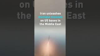 Iran unleashes multiple missiles on US bases in the Middle East