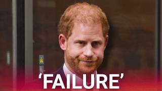 Prince Harry's relentless media war a ‘failure’ after court setback