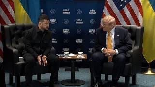 IN FULL: Trump holds meeting with Zelensky at NATO summit