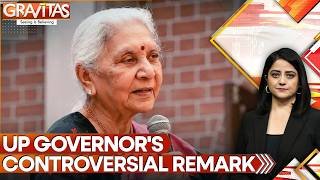 'Expert Mothers' Before IAS? Anandiben Patel Stirs Debate on Women’s Roles | Gravitas