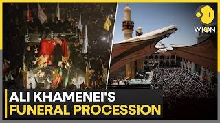 Khamenei Funeral: Millions Flood Iraq's Najaf & Karbala For Slain Supreme Leader's Funeral | WION