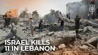 Brief: Settler siege of Palestinian home continues, Israel kills 11 in Lebanon | The Take