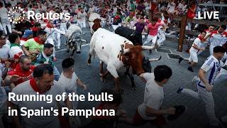 LIVE: Running of the bulls in Spain's Pamplona