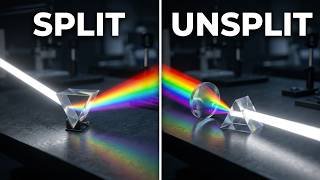 Can You Turn a Rainbow Back into White Light?