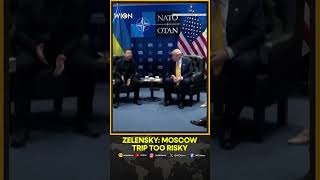 Zelensky Tells Trump Moscow Trip Is Risky Due to Drones | WION Shorts