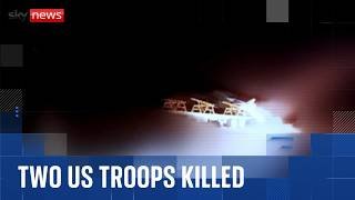 Two US troops dead and one missing following attack in Jordan