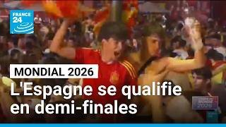 Mondial 2026 : l'Espagne bat la Belgique 2-1 • FRANCE 24