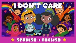 I Don't Care | Everyone Can Be Friends | Kindness & Acceptance Song | Navy and Ryan 🎶🫶🌎
