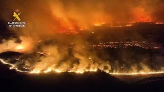 Wildfire burns over 38,000 acres in northern Spain