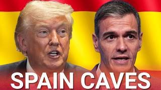 Spain humiliated at NATO by Trump, forced to cave to US demands