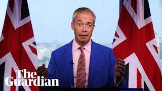 Reform UK leader Nigel Farage to make statement 'on public life' - watch live