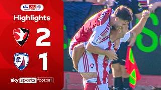 INCREDIBLE Stanway save helps hosts to victory 😱 | Cheltenham Town 2-1 Chesterfield | EFL Highlights