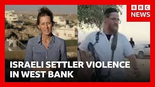 Tracking one week of Israeli settler violence in occupied West Bank | BBC News