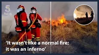 British couple confirmed to have been killed by deadly wildfires in Spain | 5 News