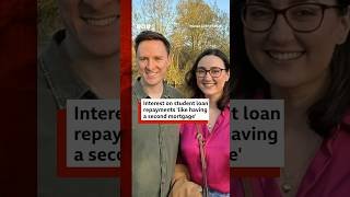 Interest on student loan repayments is 'like having a second mortgage'. #BBCNews