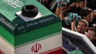 Iran buries Khamenei as crowds chant against Trump
