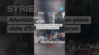 Double attentat à Damas : des bombes explosent près de l'hôtel d'Emmanuel Macron • FRANCE 24
