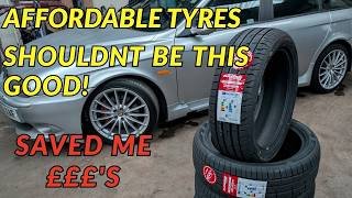 I CAN'T BELIEVE HOW GOOD THESE TYRES ARE FOR THE PRICE!