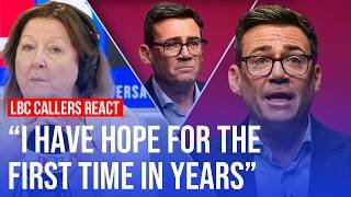LBC callers react to Burnham's 'emotional' speech