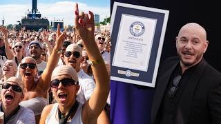 ‘It’s a blessing and an honour to see the baldies’: Pitbull sets bald cap Guinness World Record