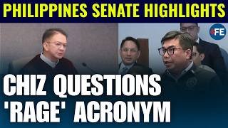 NBI Director Admits RAGE Coalition Acronym Is 'A Bit of a Stretch' in Senate Hearing