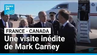 France - Canada : une visite historique de Mark Carney à Saint-Pierre-et-Miquelon • FRANCE 24