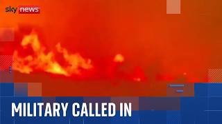 Scotland's first minister requests military aerial support as Cairngorms wildfire spreads