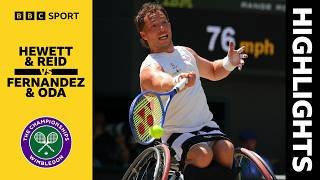 Hewett/Reid v Fernandez/Oda | Wheelchair Doubles Final Highlights | Wimbledon 2026