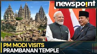 PM Modi's 3-Nation Tour: PM Modi Visits Prambanan Temple With Indonesian President Subianto | WION