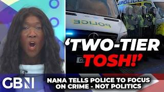 'Two-tier TOSH!' Nana Akua SLATES 'ridiculous' police indoctrination: 'How about SOLVING crime?'