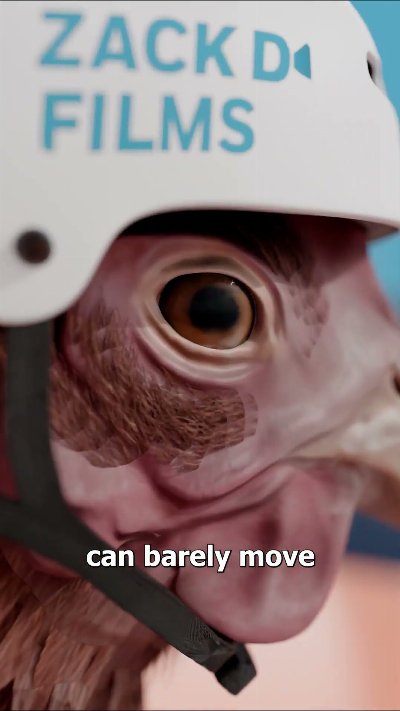 Why A Chicken's Head Is So Stable 🤔