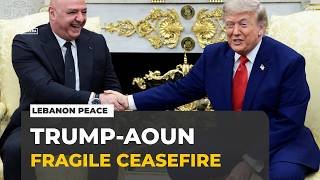 Trump pushes for peace in Lebanon: President Aoun in US to discuss fragile framework