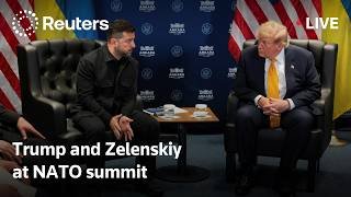 LIVE: Trump meets Zelenskiy on sidelines of NATO summit