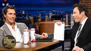 Brothers Conspiracy with Matthew McConaughey | The Tonight Show Starring Jimmy Fallon