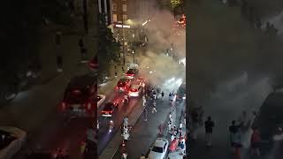 Clashes after France knocks Morocco out of World Cup