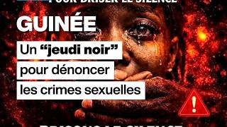 Guinée : un "jeudi noir" contre les violences sexuelles • FRANCE 24